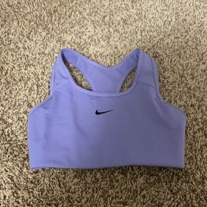 nike purple sports bra